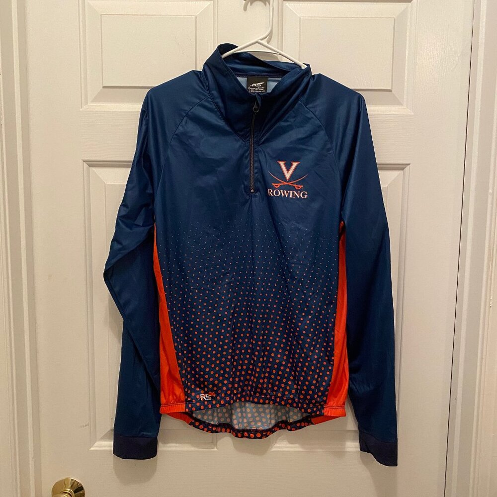 Virginia Cavaliers Women's Rowing Team Issued Regatta Sport Blue Pullover XL